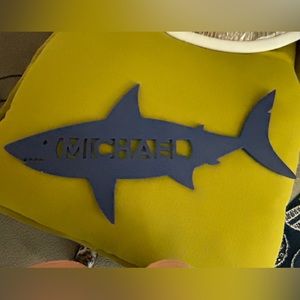 30” Wall Shark Decor “Michael”
